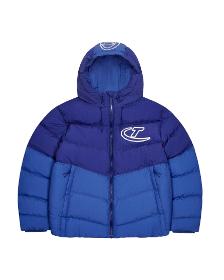 Hyperdrive Hooded Puffer – Blue