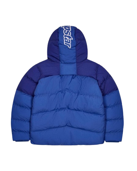 Hyperdrive Hooded Puffer – Blue