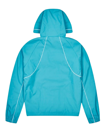 Hyperdrive Piped Padded Windbreaker – Teal