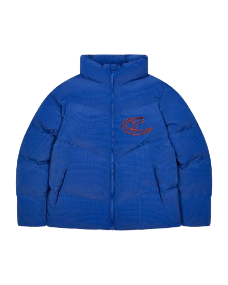 Hyperdrive Ripstop Puffer – Blue/Orange