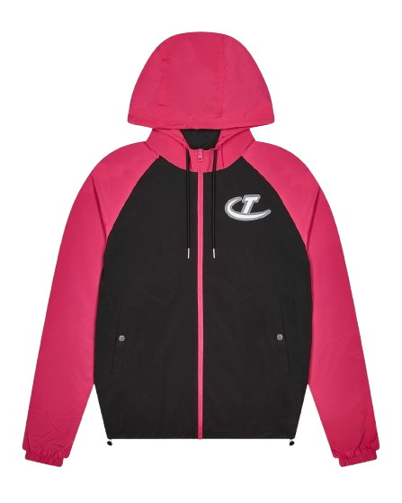 Hyperdrive Windbreaker – Black/Hot Pink
